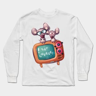 Say Cheese! Long Sleeve T-Shirt